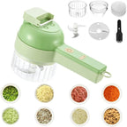 4 in 1 Portable Electric Vegetable Cutter Set jfeir9re90er9ore 327