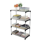 4 Layers Metal Shoes/Books Rack