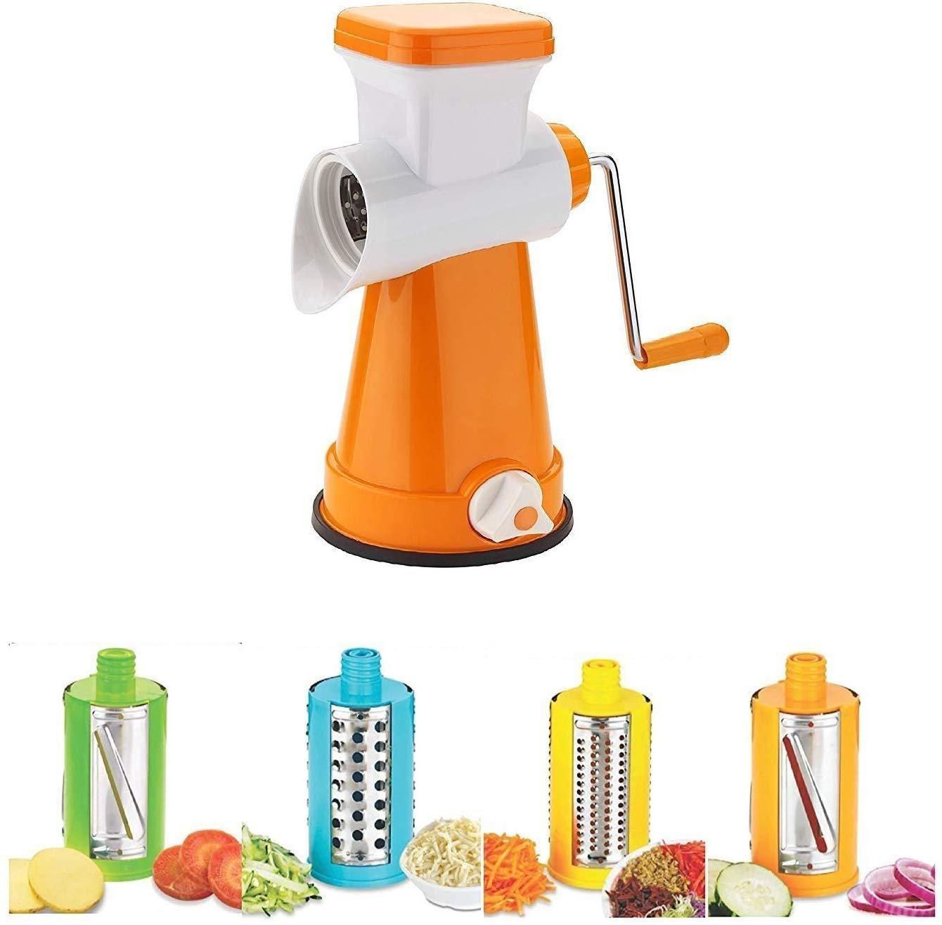 4 in 1 Rotary Drum Vegetable Grater & Slicer fjrfkfoef dfjkgifgr fjktgr