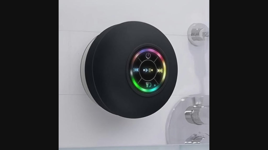 Large Suction Cup Waterproof Bluetooth Speaker